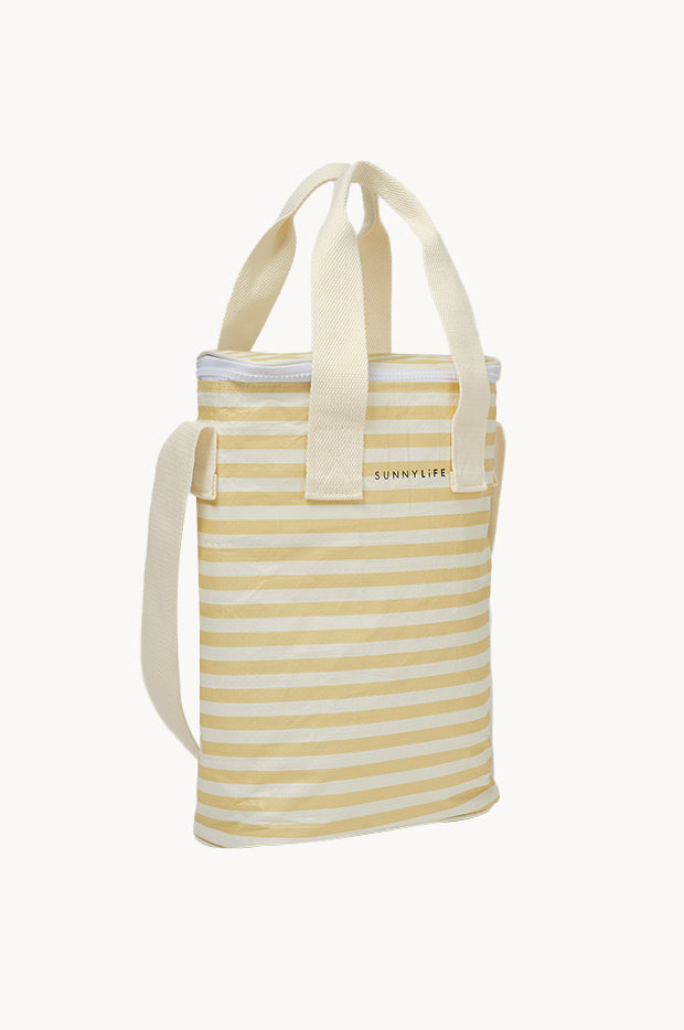 Stripe Light Cooler Drinks Bag