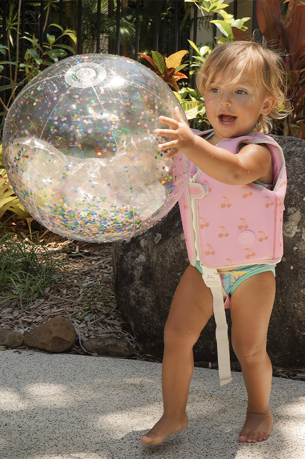 Cherry Cotton Candy Swim Vest 2-3 Years