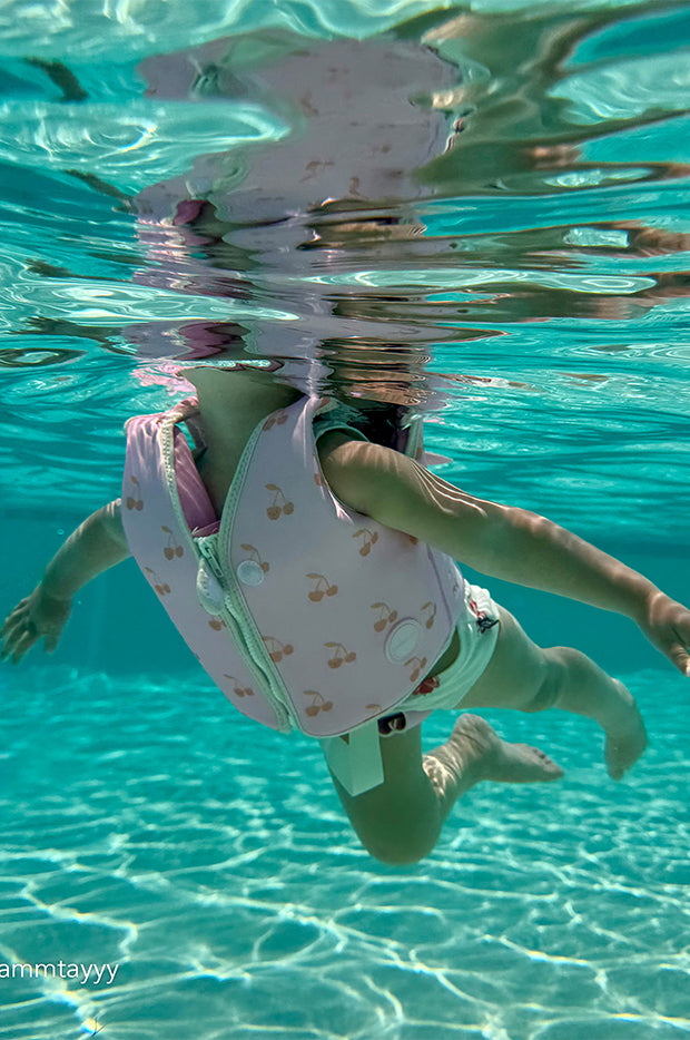 Cherry Cotton Candy Swim Vest 2-3 Years