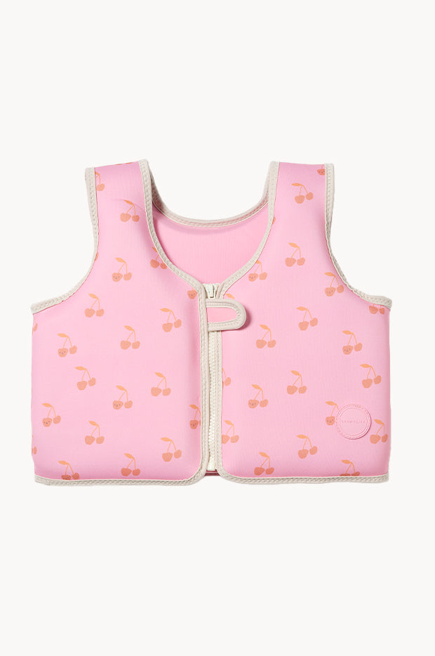 Cherry Cotton Candy Swim Vest 3-6 Years