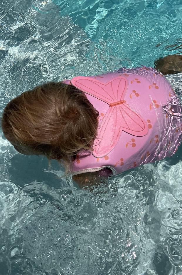 Cherry Cotton Candy Swim Vest 3-6 Years
