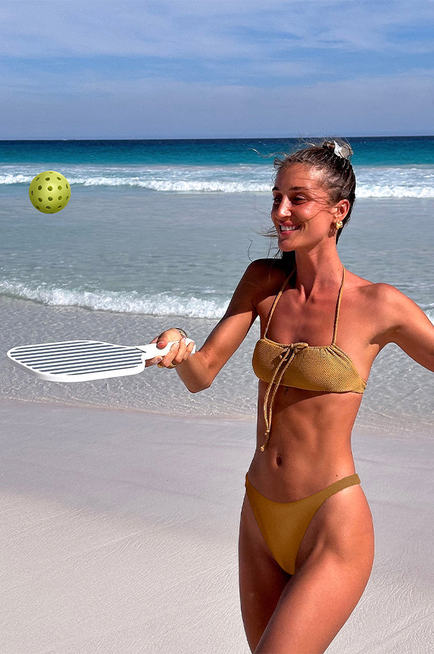 The Vacay Stripe Pickleball Set