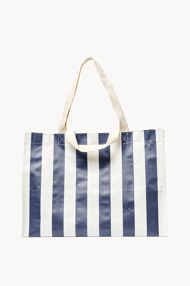 Stripe Carryall Beach Bag