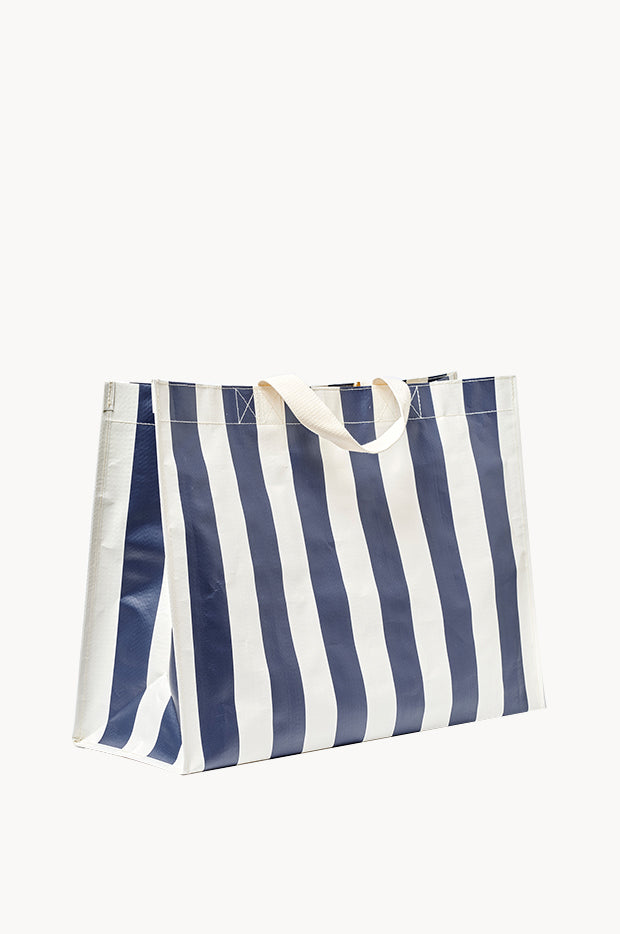 Stripe Carryall Beach Bag