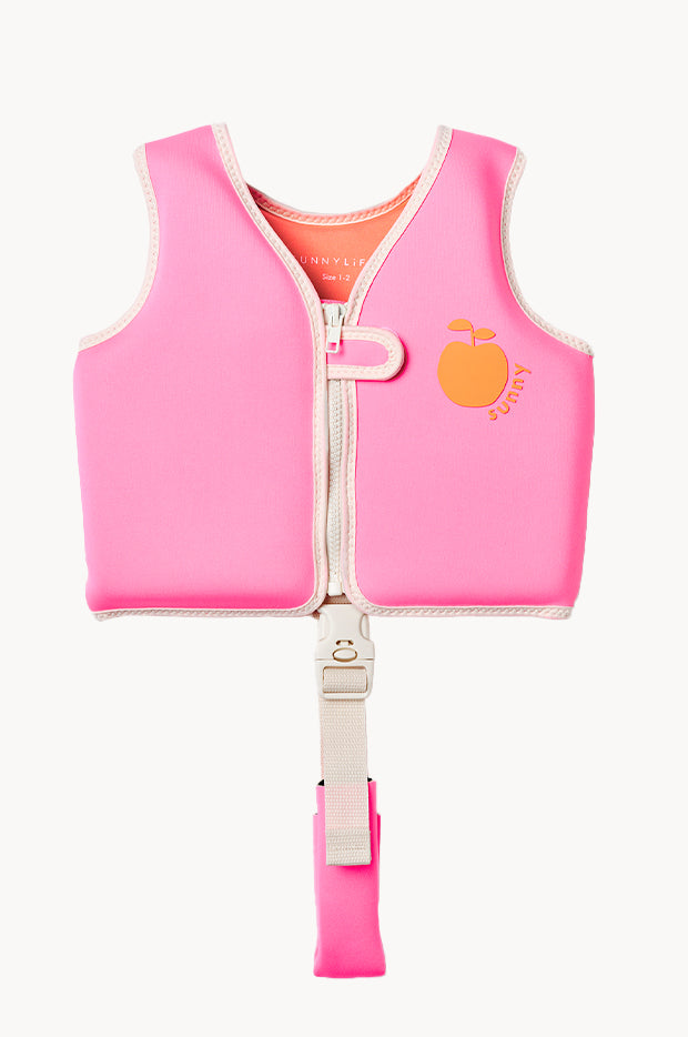 Poppy The Peach Swim Vest 1-2 Years