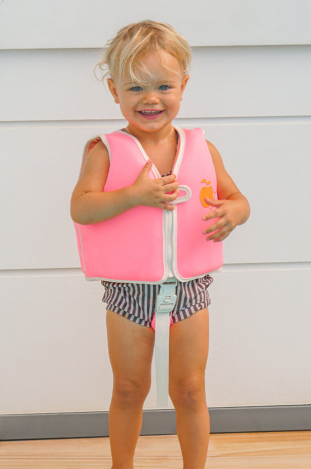 Poppy The Peach Swim Vest 1-2 Years