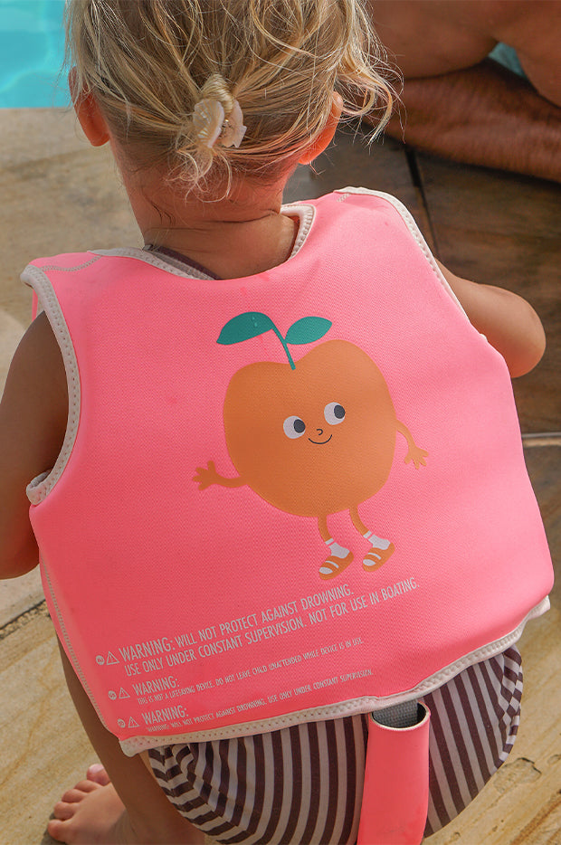 Poppy The Peach Swim Vest 2-3 Years