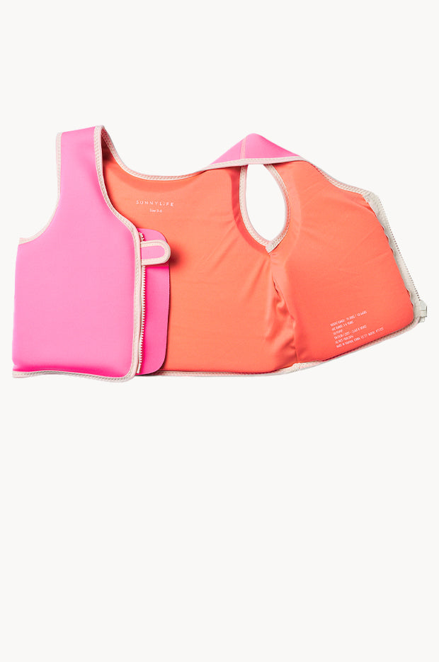 Poppy The Peach Swim Vest 3-6 Years