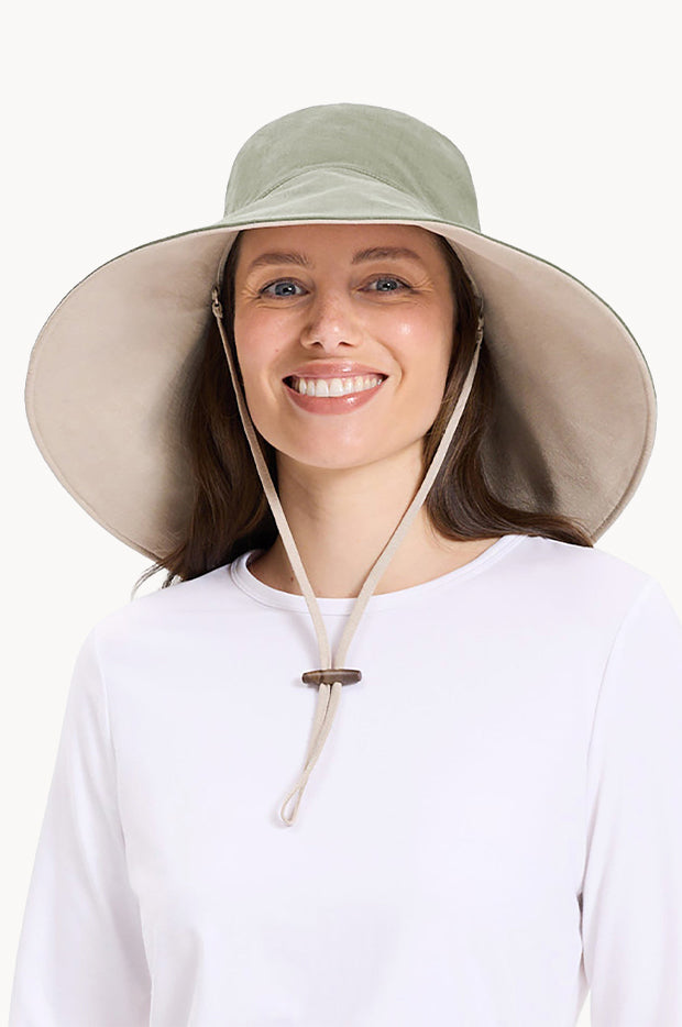 Ultra Wide Cotton Linen Hat