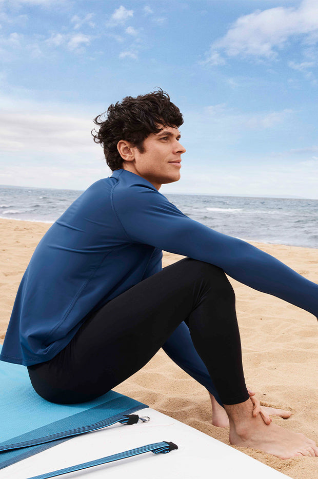 Mens Long Sleeve Suntop