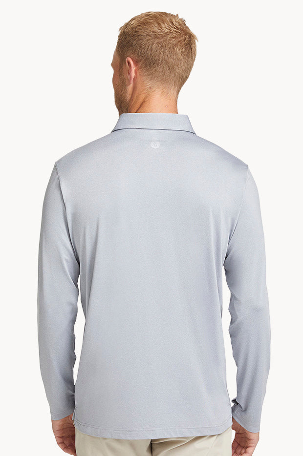 Mens Long Sleeve Polo Shirt