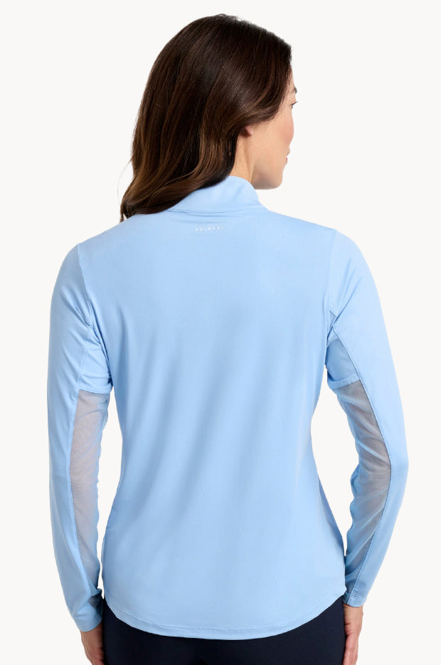 Long Sleeve Quarter Zip Top
