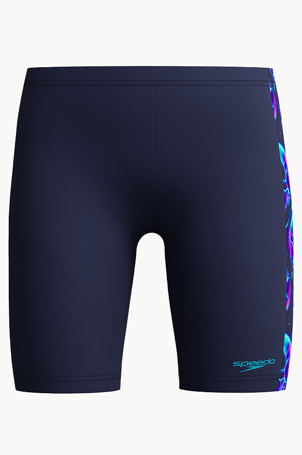 Boys Allover Print Panel Jammer