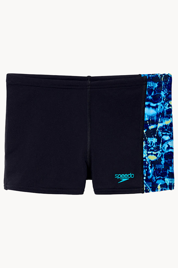 Boys Printed Panel Aquashort