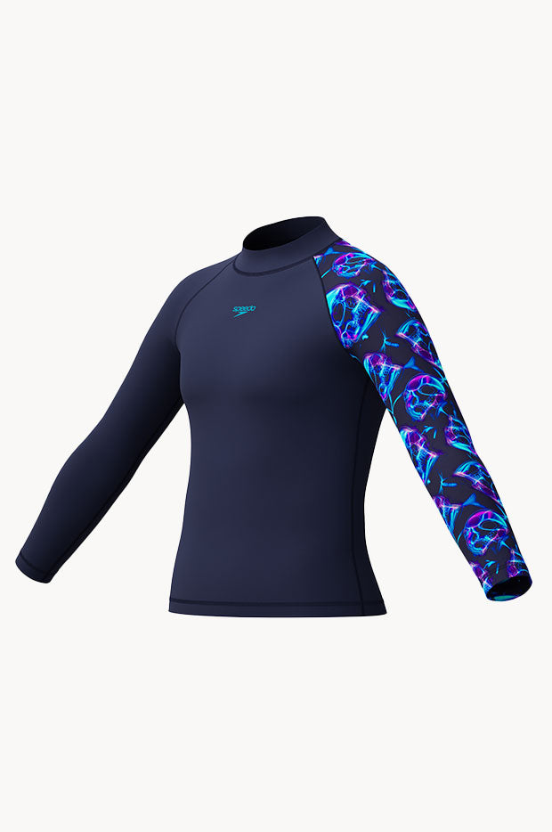 Boys Print Long Sleeve Suntop