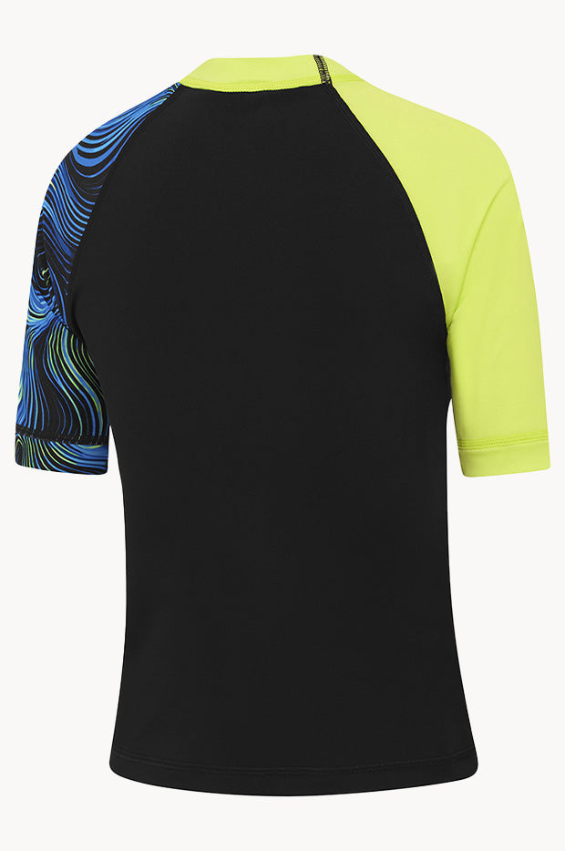 Boys Logo Short Sleeve Suntop