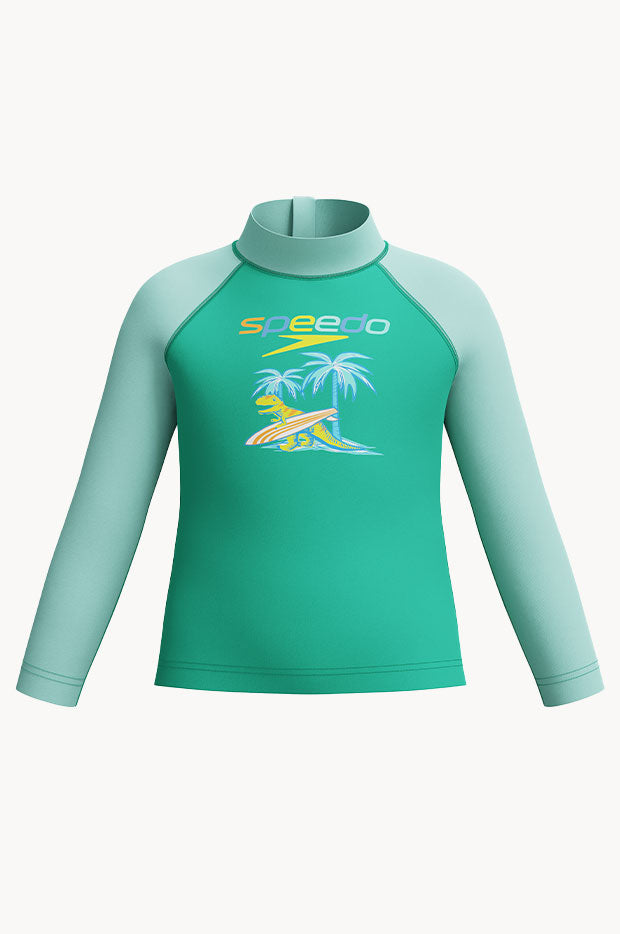 Boys Print Long Sleeve Suntop