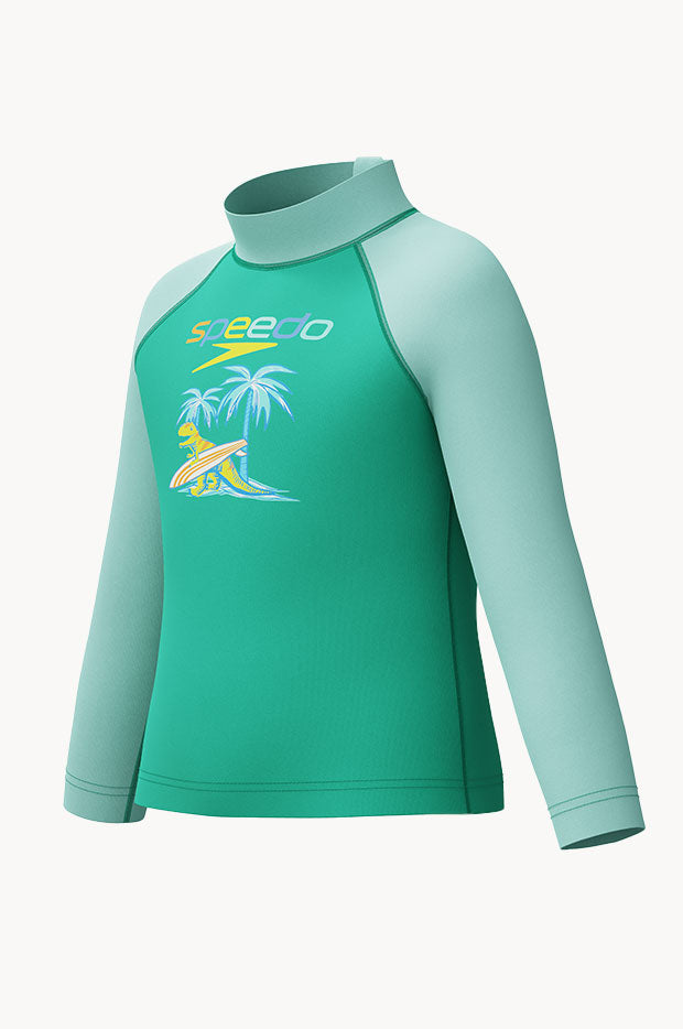 Boys Print Long Sleeve Suntop
