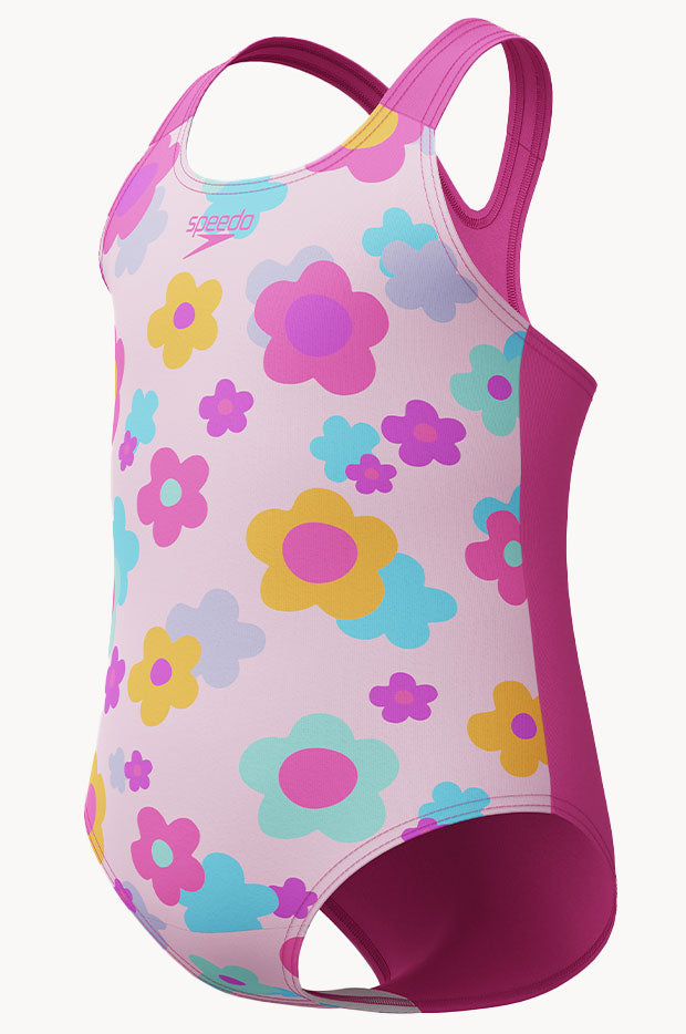 Girls Print One Piece