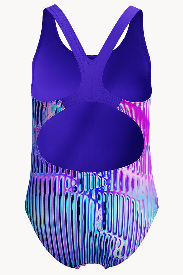 Girls Digi Allover Splashback One Piece