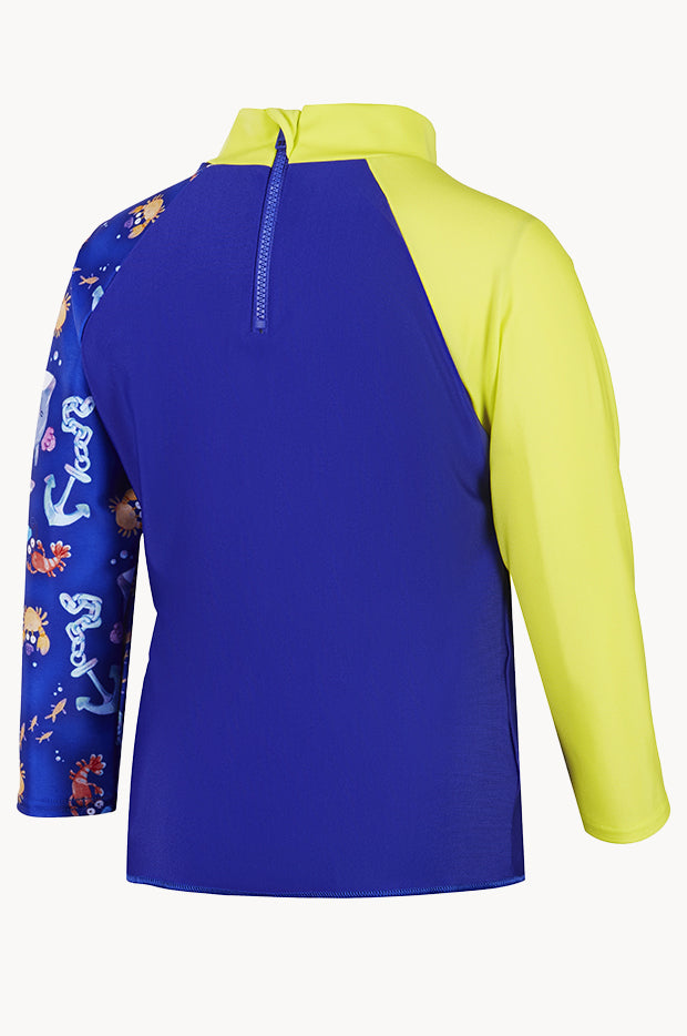 Boys Digital Long Sleeve Suntop