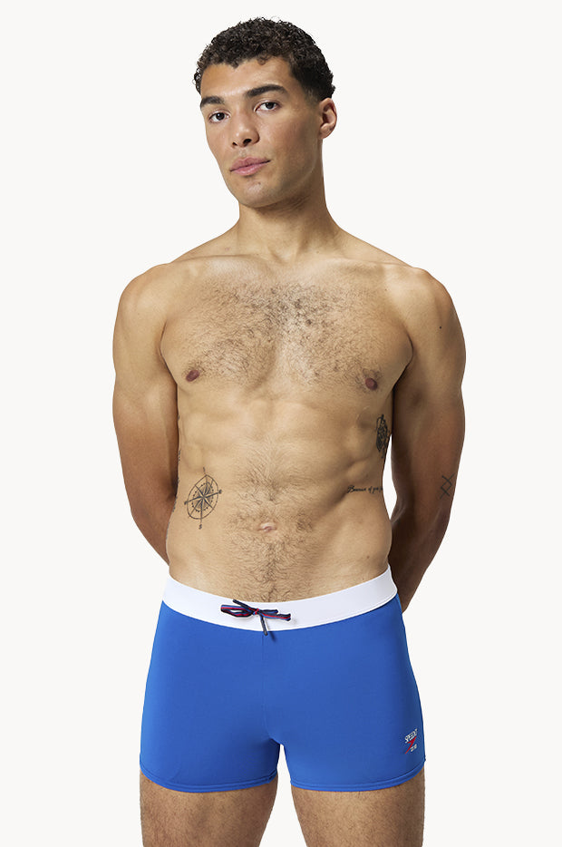 Speedo Mens Jetstream Solid Square Leg Trunk Sea Swimwear