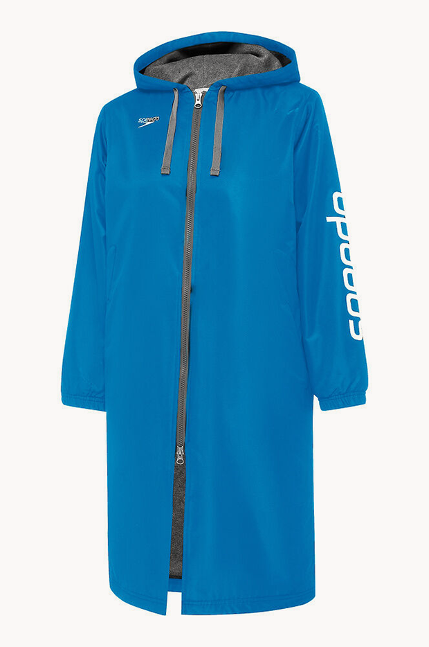 Speedo Unisex Logo Deck Coat Blue Swimwear Galore US