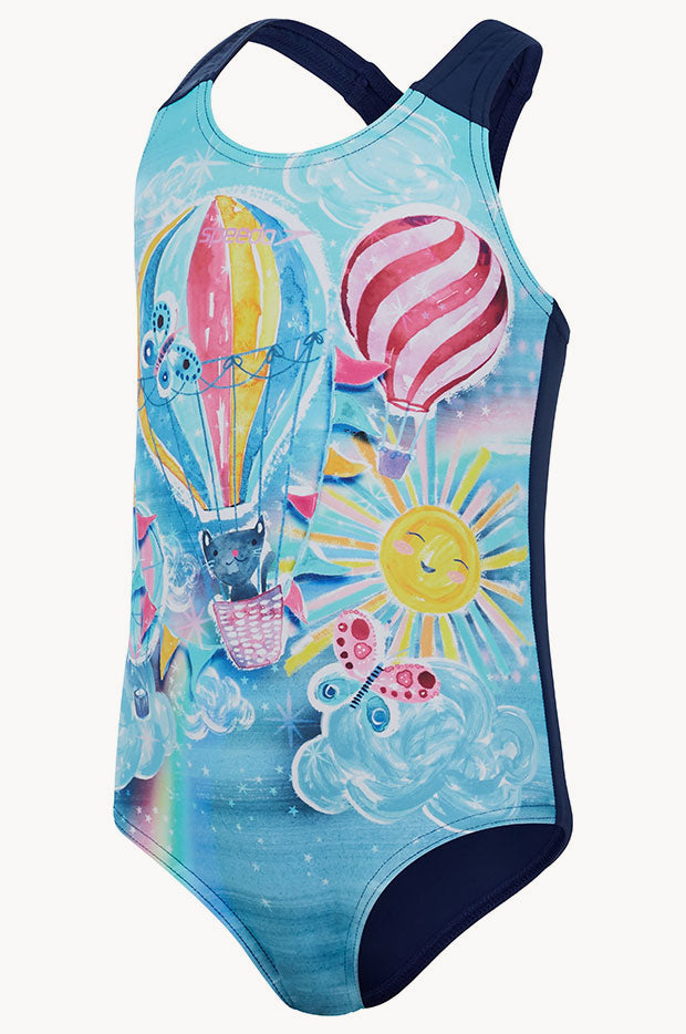 Girls Hot Air Balloon One Piece