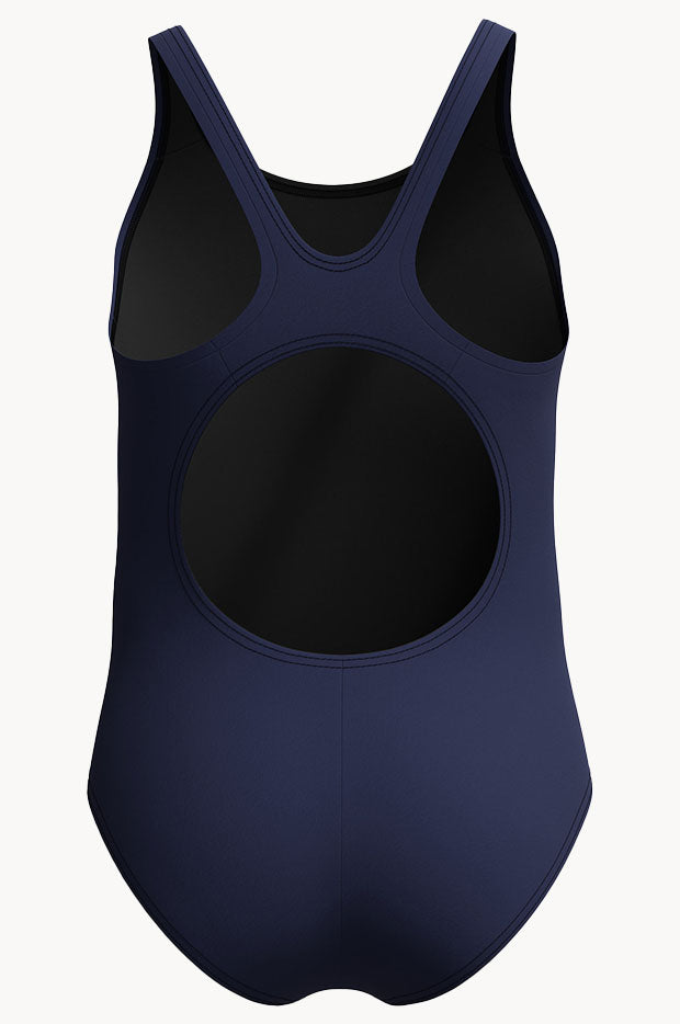 Girls Duo Logo Placement Muscleback One Piece