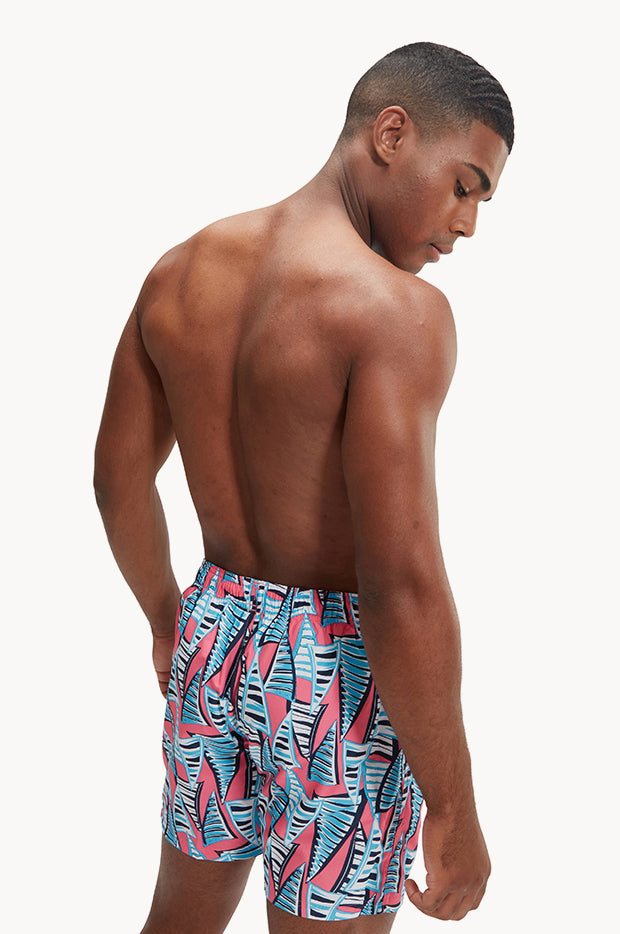 Mens Printed Leisure 16" Watershort