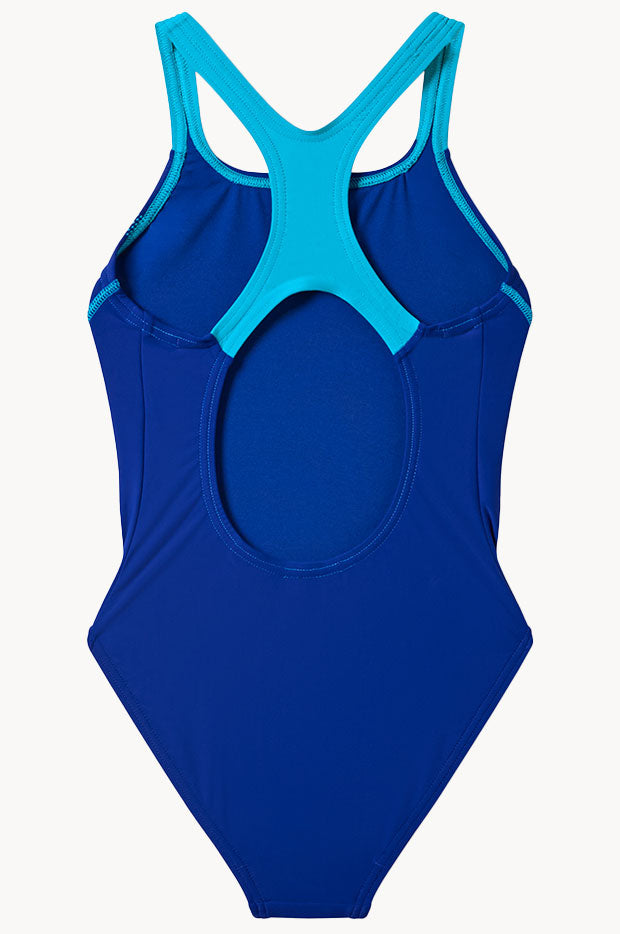 Girls Medley Logo Medalist One Piece