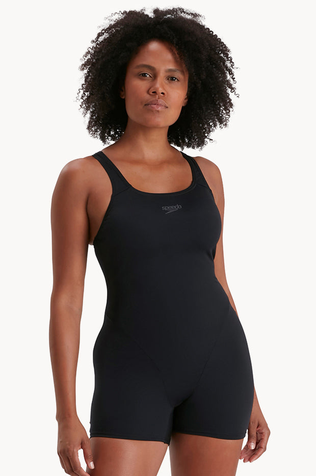 Speedo Eco Endurance Legsuit Black Swimwear Galore AU