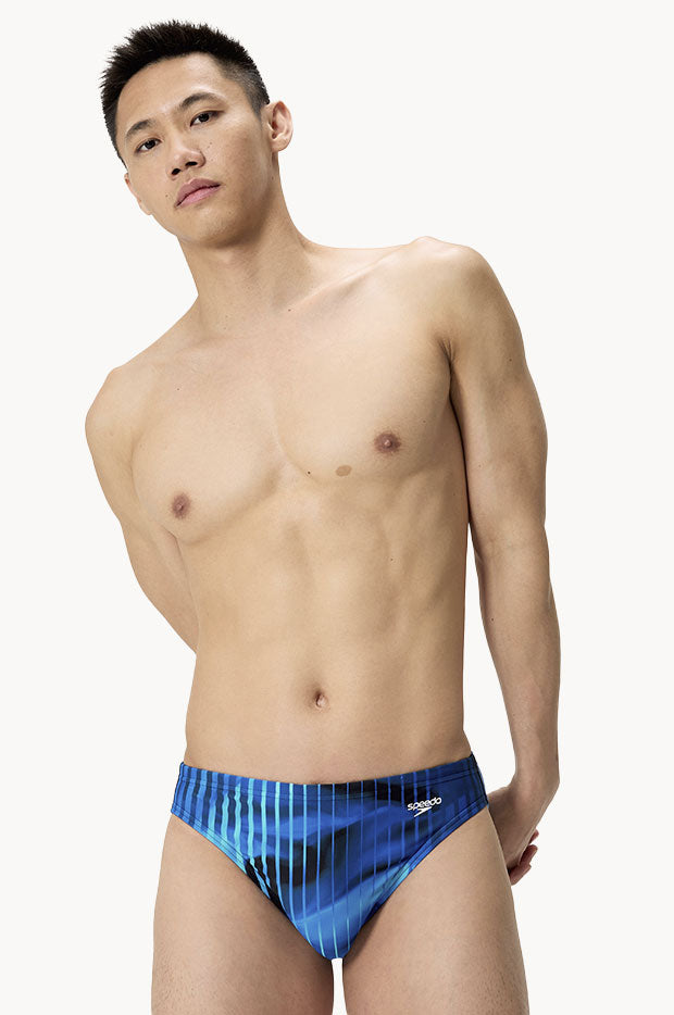 Mens Linear Lava Brief
