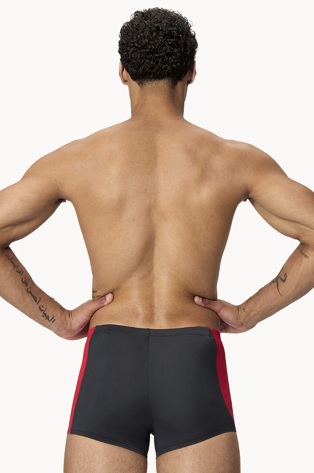 Mens Solid Splice Aquashort