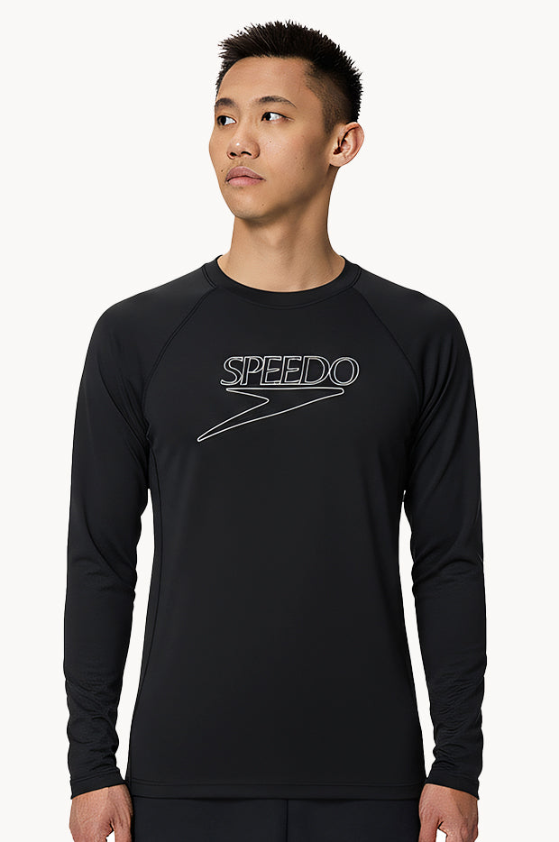 Mens Logo Long Sleeve Suntop