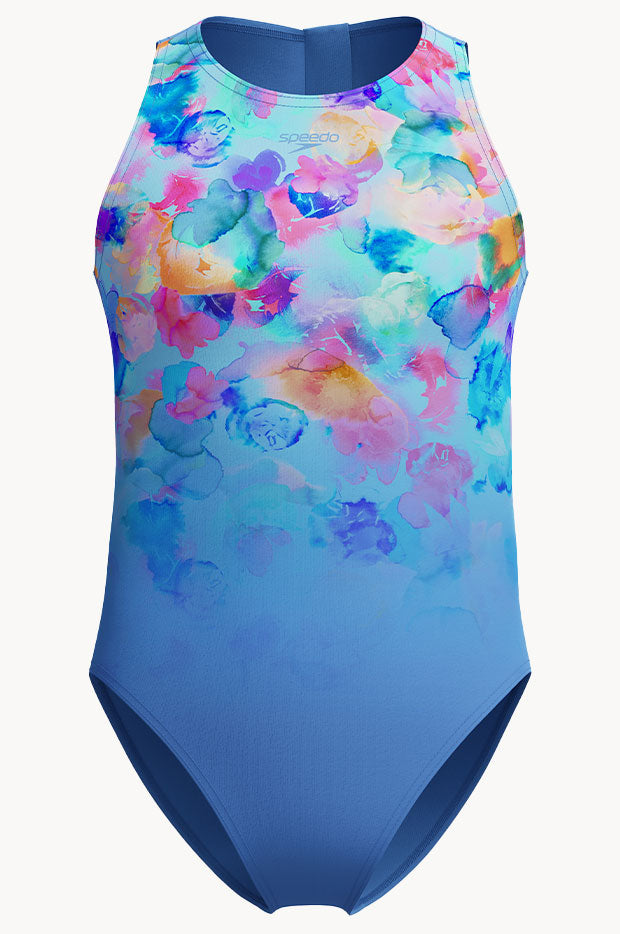 Girls Print Hydrasuit One Piece