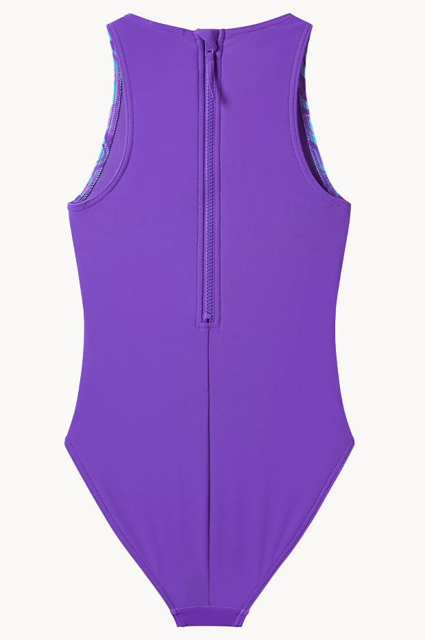 Girls Printed Hydrasuit One Piece