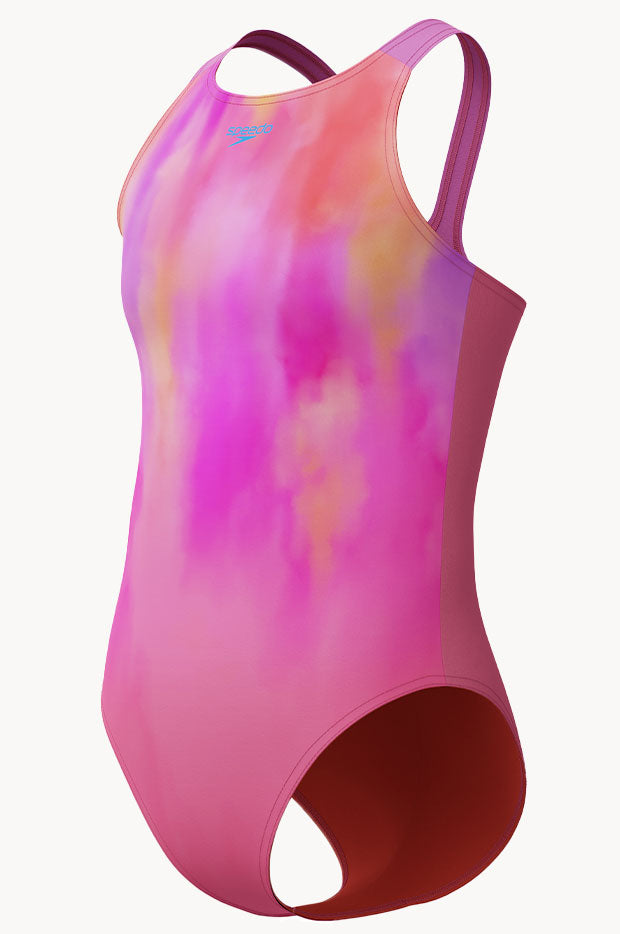 Girls Printed Pulseback One Piece