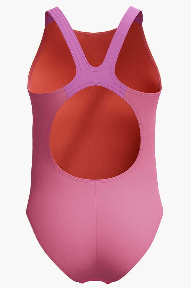 Girls Printed Pulseback One Piece