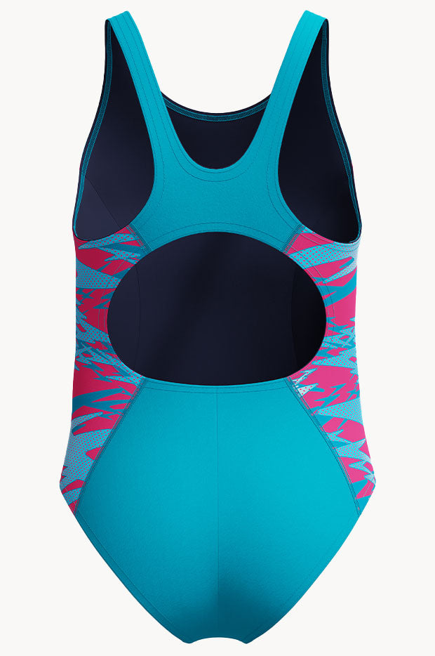 Girls Hyperboom Splice Muscleback One Piece