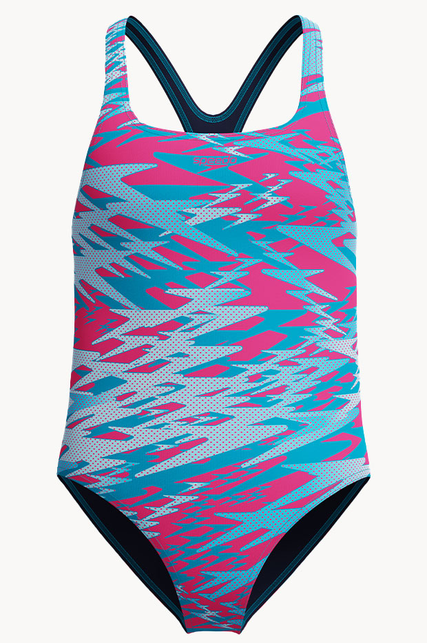 Girls Hyperboom Allover Medalist One Piece