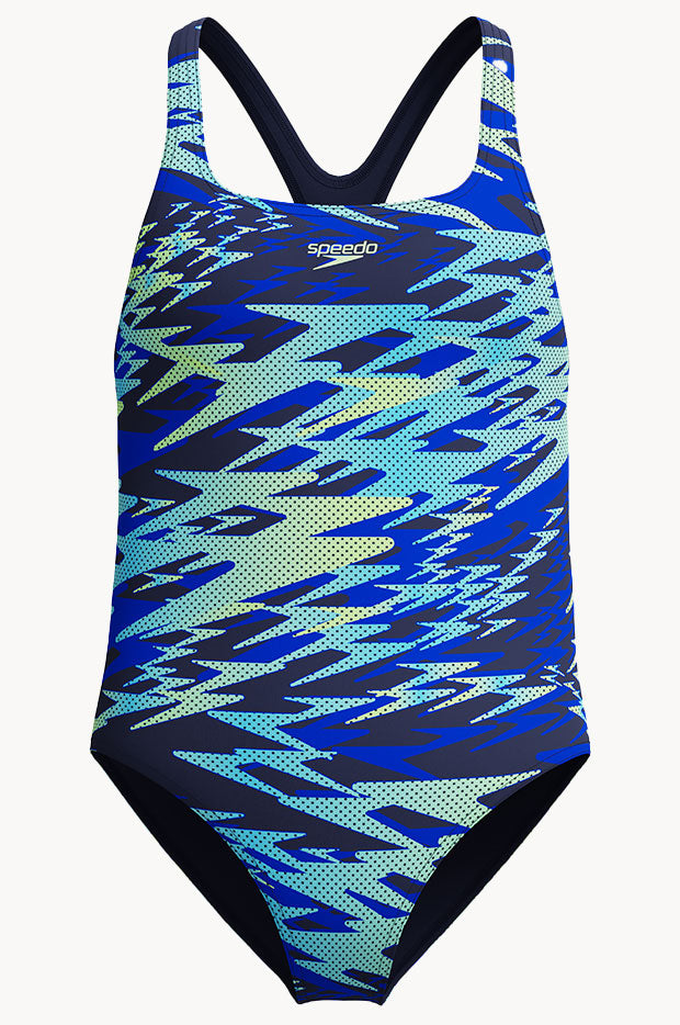 Girls Hyperboom Allover Medalist One Piece