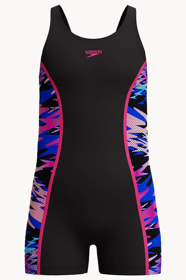 Girls Hyperboom Splice Legsuit