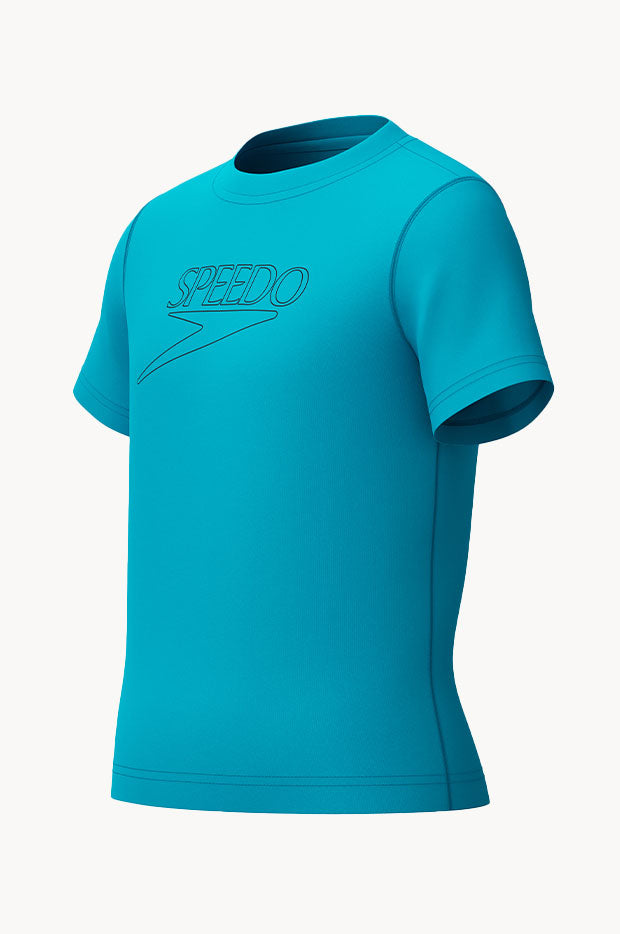 Boys Classic Logo Short Sleeve Suntop