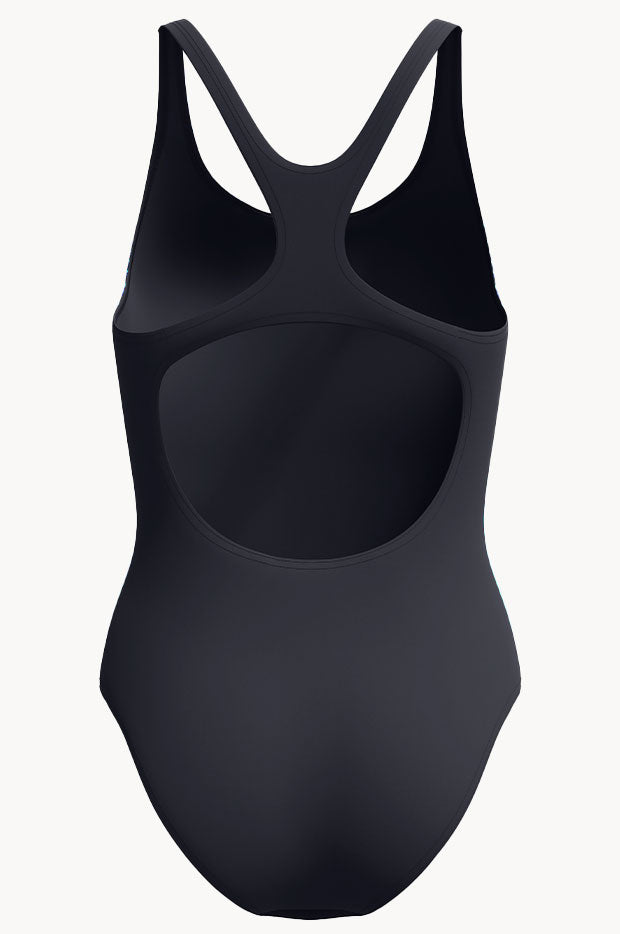 Engineered Print Butterfly Back One Piece