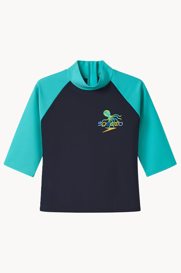 Boys Printed Long Sleeve Suntop