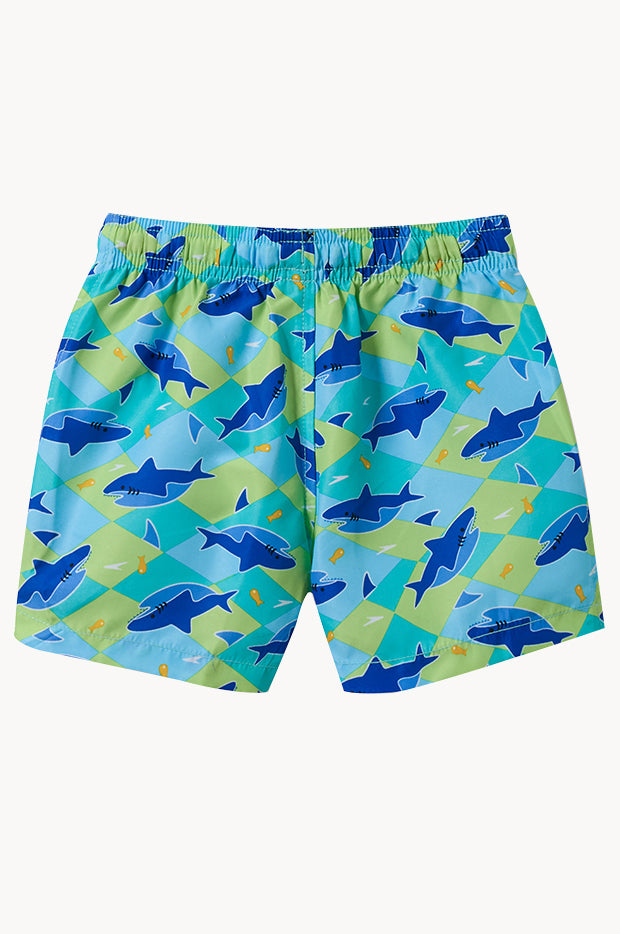 Boys Printed Swim Short