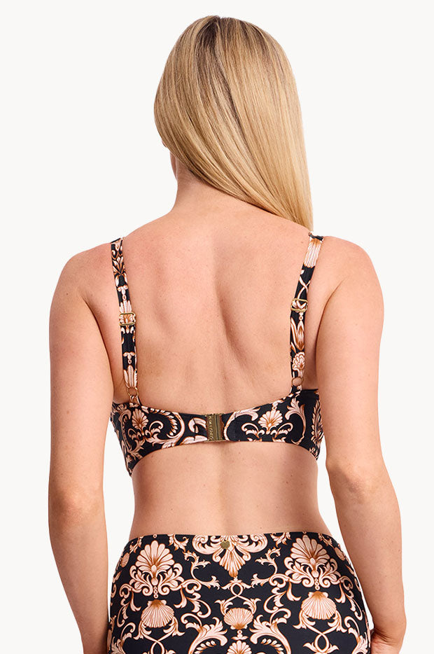 Shell City E/F Cup Twist Front Bra