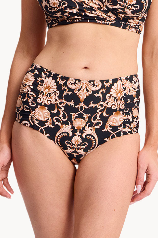 Shell City Retro Side Ruched Pant