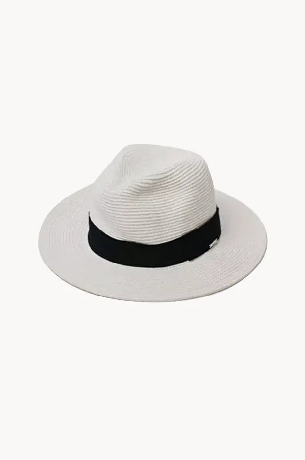 Paper Black Band South Beach Hat